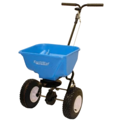Earthway 2130 Zout- Meststofstrooier Duwmodel 30 Liter - Blauw